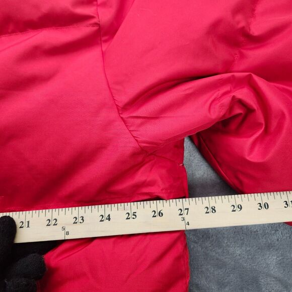 SPORTS MASTER Mens XL Red Puffer Jacket with hidden hood - Picture 10 of 12